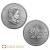 Серебряная монета «Канадский кленовый лист» 1 унция 2019 года выпуска – тубус на 25 штук